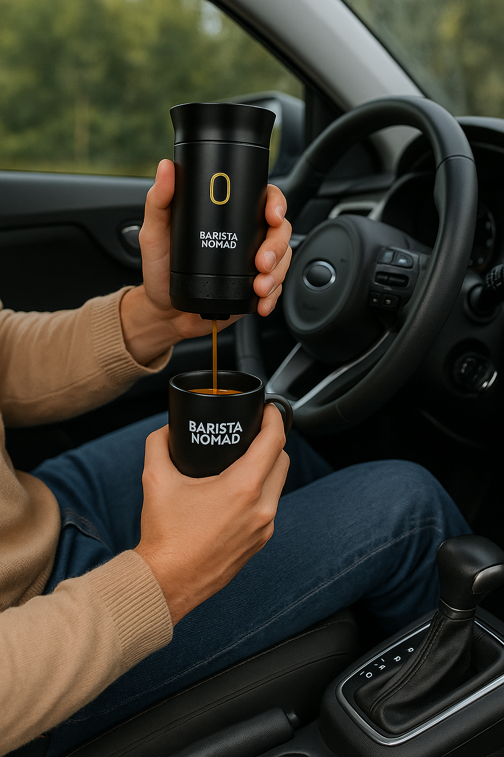 Machine à Café Portable USB-C – Barista Nomad (15 bars)